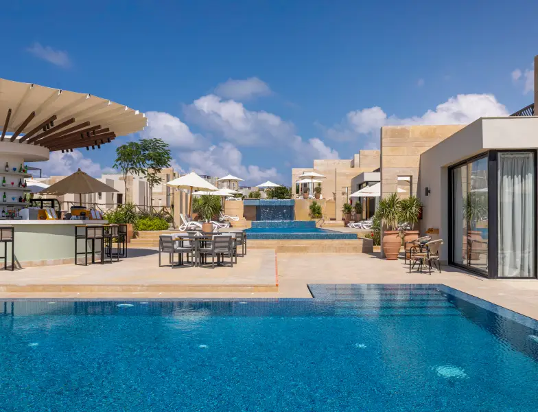 img an elegant mediterranean retreat