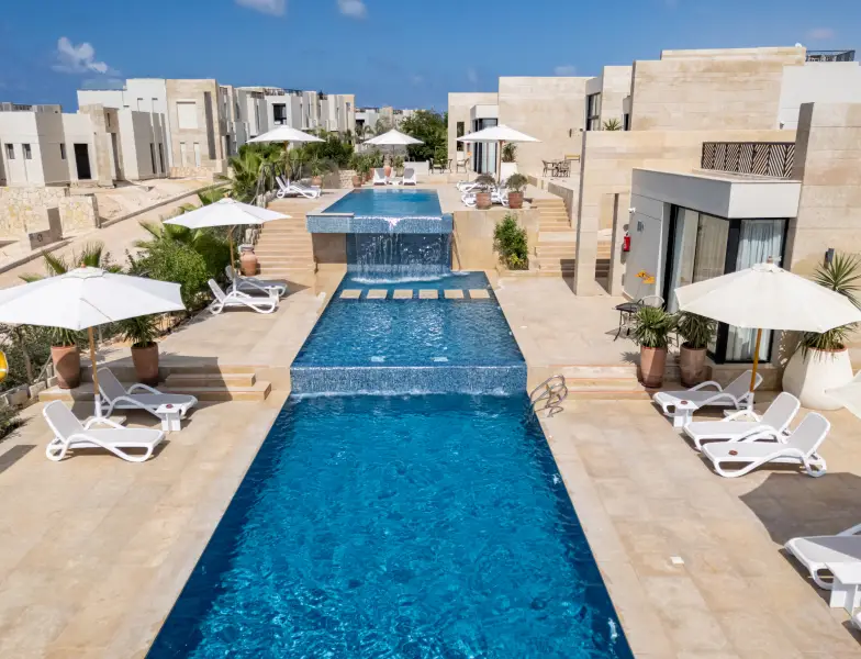 img elegant space added comfort and pool views
